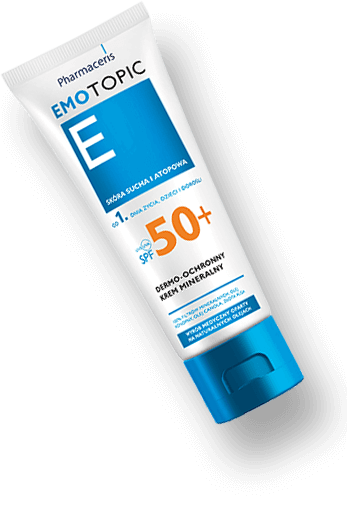 Emotopic - dermo-ochronny krem mineralny SPF 50+
